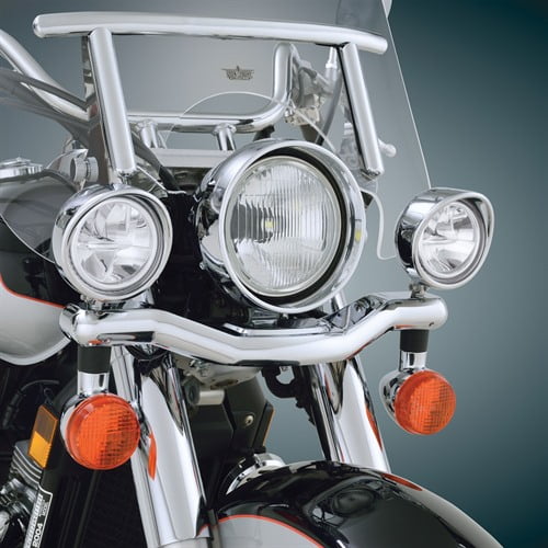 Show Chrome Accessories 53-456L LED Contour Driving Lights VT750 Show Chrome Accessories 53-456L LED Contour Driving Lights VT750